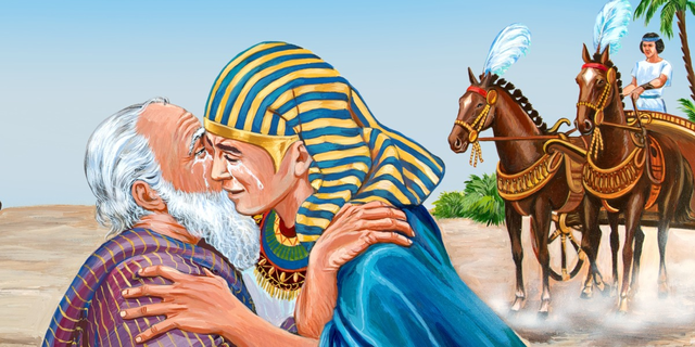 La familia de José se traslada a Egipto