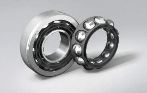 Primer rodamiento de bolas por E. Coulomb