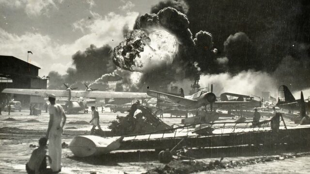 il Giappone attacca Pearl Harbour