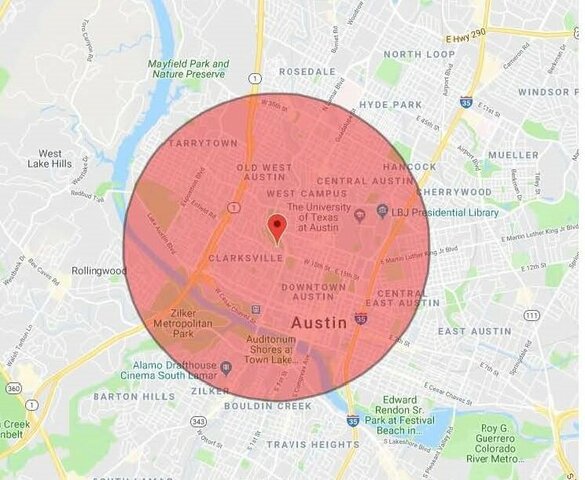 1928 - “AUSTIN CITY PLAN OF 1928” - SEGREGATION OF THE CITY