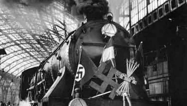 El "tren fantasma" arriba al seu destí final, el camp de concentració de Dachau.