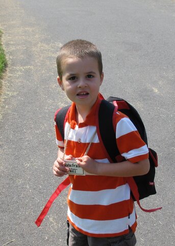 Fui a mi primer día de escuela