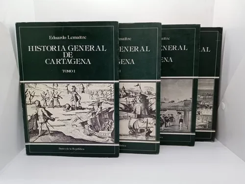 Publicación de “Historia general de Cartagena” Eduardo Lemaitre