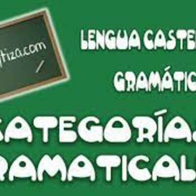 Timeline: Categorías gramaticales sustantivo