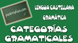 Timeline: Categorías gramaticales sustantivo