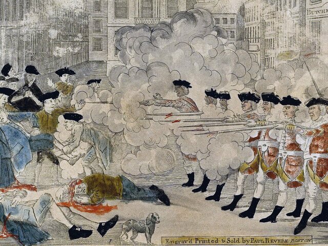 Boston massacre