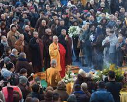 Monks Taught Buddhism