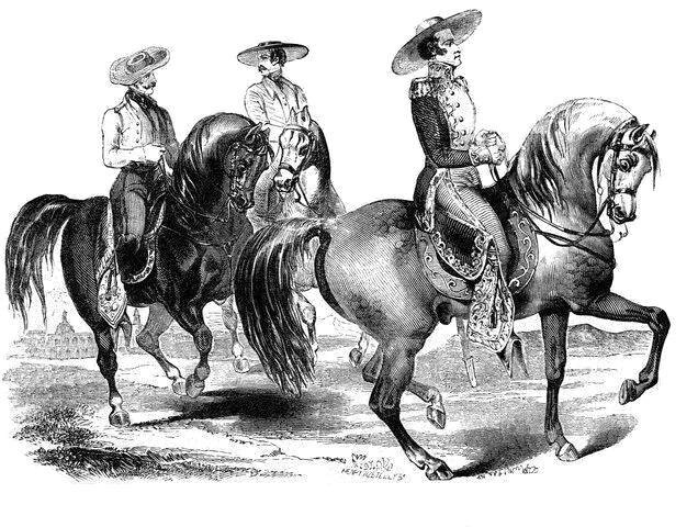 Santa Anna entra a la Ciudad de México