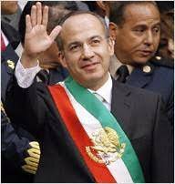 Felipe Calderon toma protesta como presidente de la República