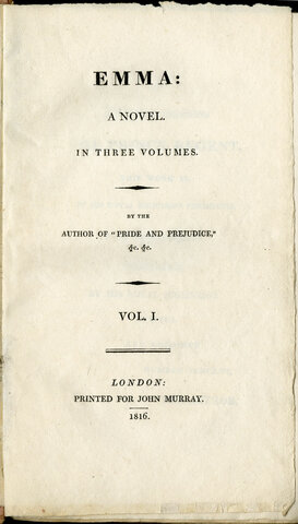 Her novel Emma is published