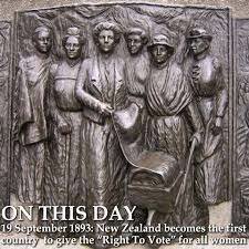 New Zealand first country to allow women to vote