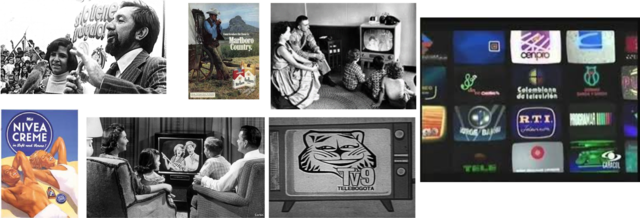 Inicio de la publicidad en la televisión