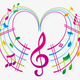 487 4876020 musicalnotes music colorful colored heart dance colored music