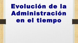 Timeline: Evolución de la Administración