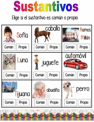 ¿Que son los sustantivos?