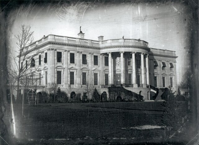 1800- First use of the White House