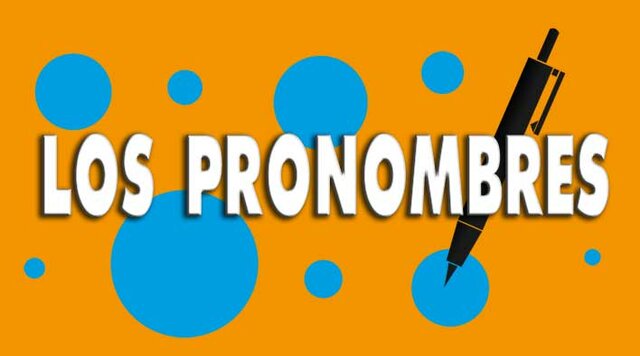 TIPOS DE PRONOMBRES