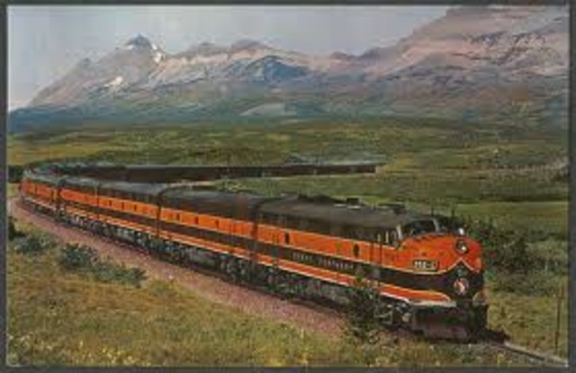 Great northern railroad began service in seattle
