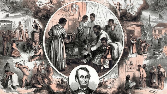 Slaves are Emancipated