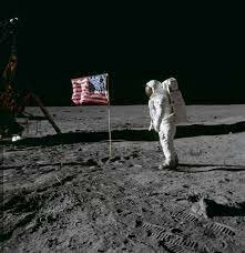 Neil Armstrong Walks on the Moon