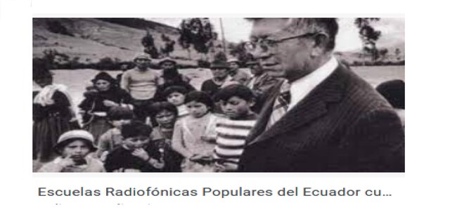 4)	Escuelas  Radiofónicas Popular del Ecuador (ERPE)