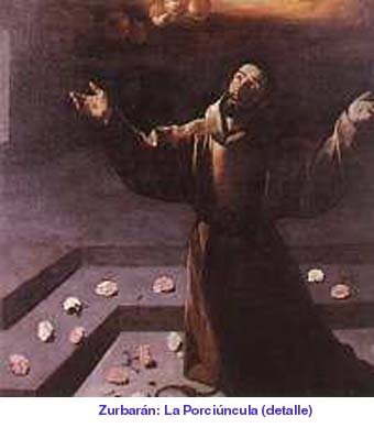 Francisco pide enseguida la "indulgencia de la Porciúncula" al sucesor papal "Honorio III"