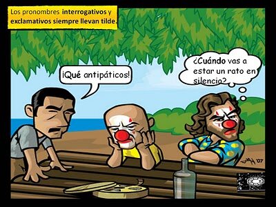 Pronombres interrogativos y exclamativos