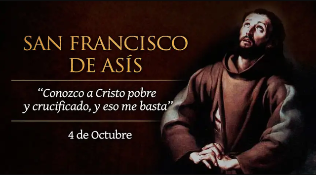 Se celebra: San Francisco de Asís