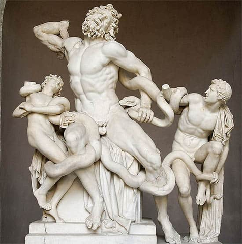 The Greece sculpture is relevant