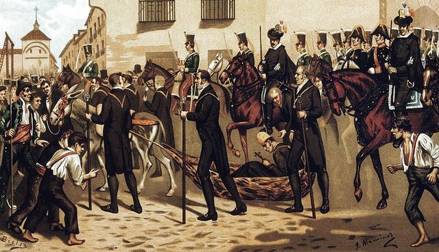 REVOLUCIONES ABANDONADAS POR LOS LIBERALES - 1848