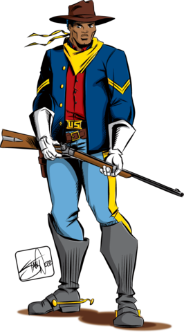 Buffalo Soldiers Spotted in Texas