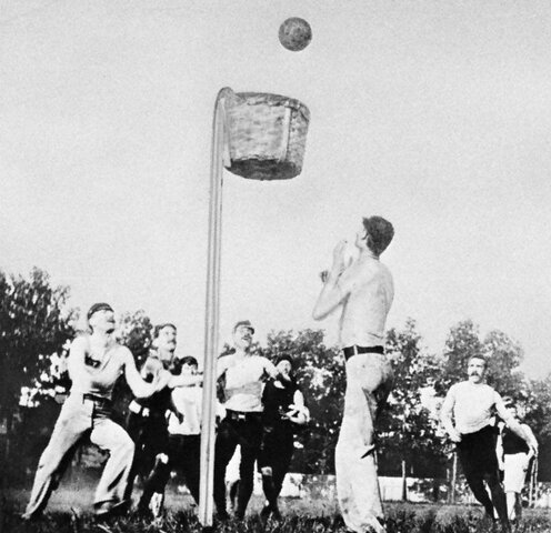 the first ever game of basketball