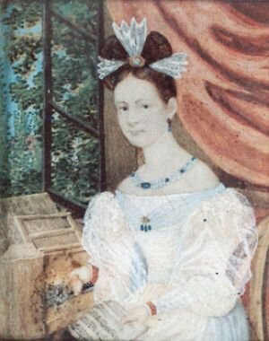 Relació amb Ernestine von Fricken