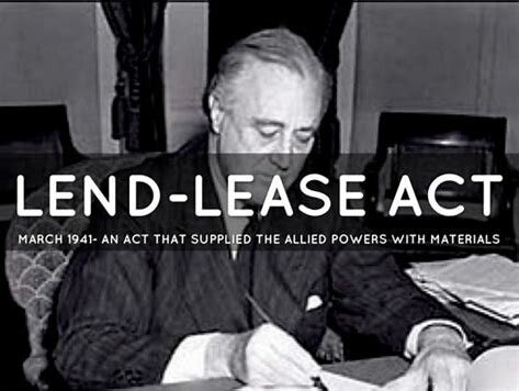 Lend/ Lease Act