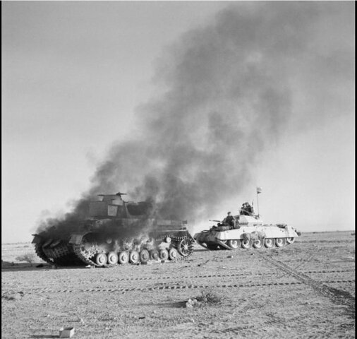 Allies and Germany battle for control over North Africa