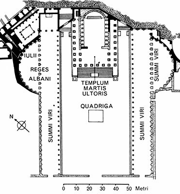 Inizio costruzione del foro di Augusto