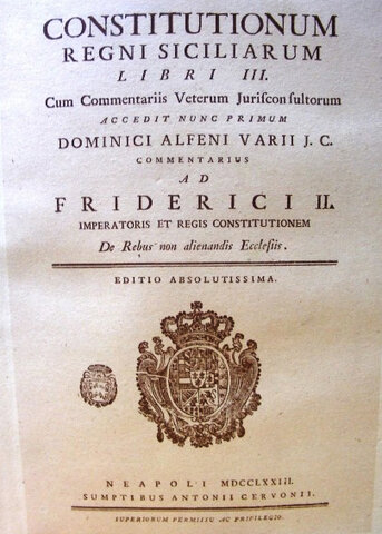 Le Costituzioni di Melfi