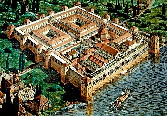 Palazzo di Diocleziano a Spalato