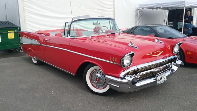 Transportation (1957 Chevrolet Bel Air convertible)