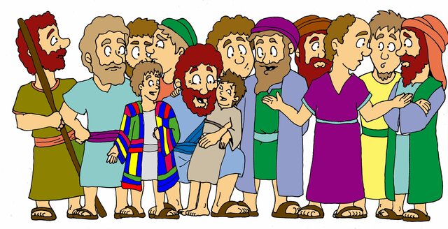 LOS 12 HIJOS DE JACOB