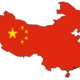 China flag map 1