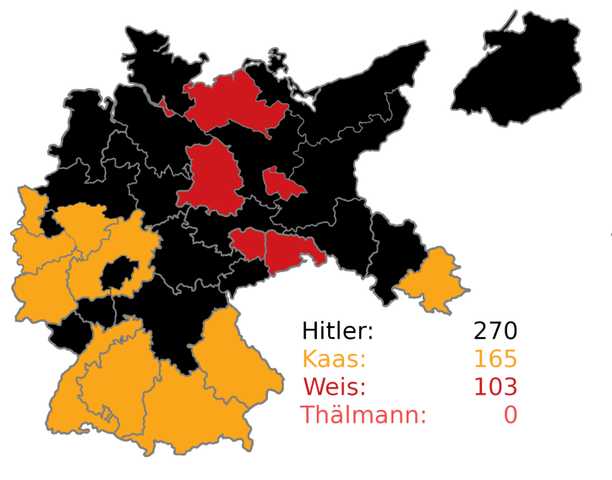 NSDAP ARRIBA  A LA PRIMERA FORÇA POLÍTICA