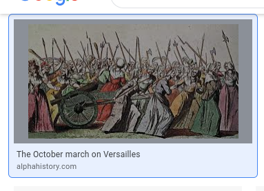 Women’s March on Versailles