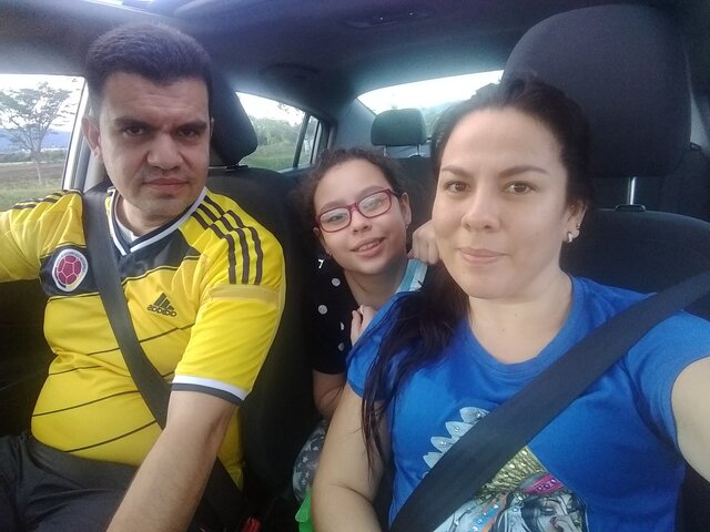 Saliendo con mis papás