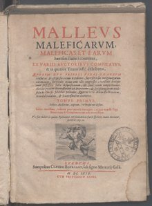 Edad Media: Malleus Malificarum