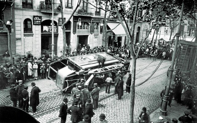 Huelga del tranvía de Barcelona