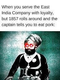 the start of the sepoy rebellion