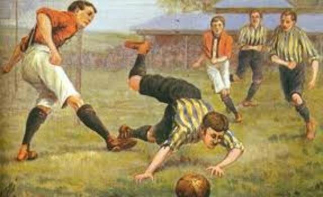 Las primeras reglas del futbol