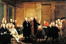 The Articles of Confederation are ratified by the states