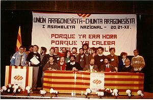 Fundación de la Unión Aragonesista (diciembre)